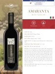 Rượu vang đỏ Amaranta