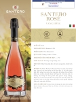Rượu vang hồng Santero rose