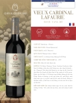 Rượu vang đỏ Vieux cardinal lafaurie